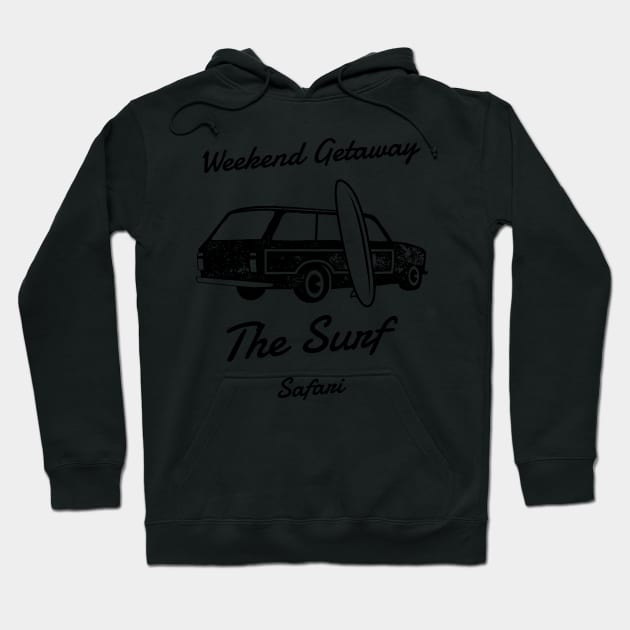 Weekend Car Getaway Hoodie by vukojev-alex